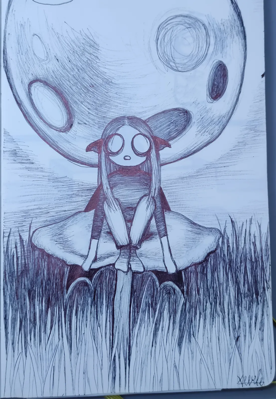 Midnight mushroom