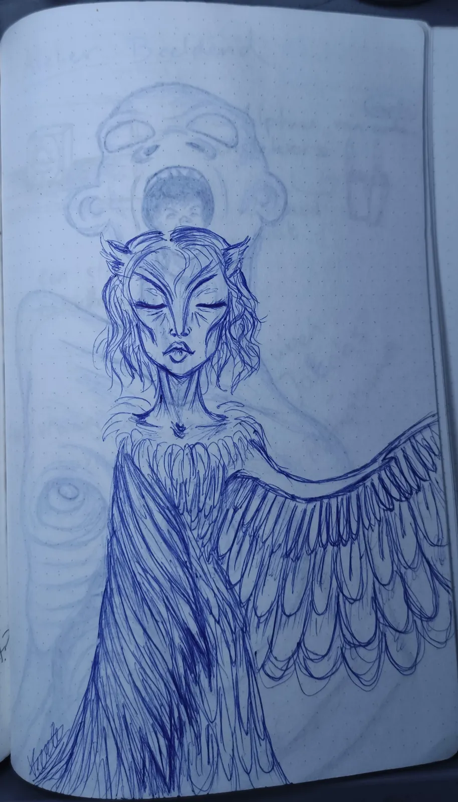 Pointing Harpy
