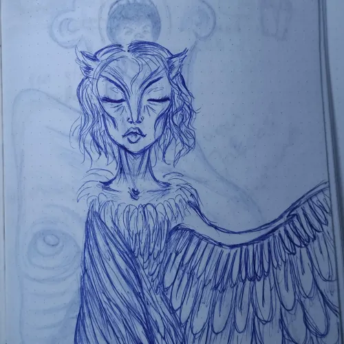 Pointing Harpy